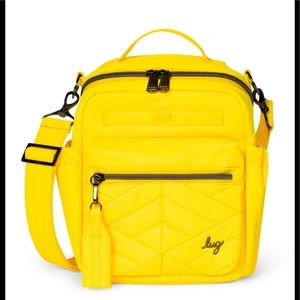 NWOT: LUG ALPINE: YELLOW-** BEST BAG - SOLD OUT at LUG - Original- larger.Alpine